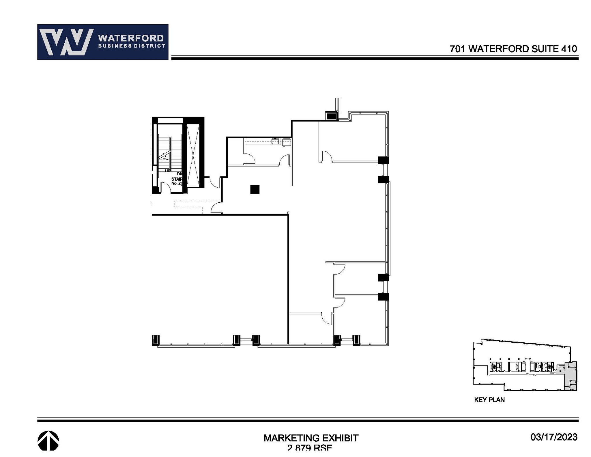 5200 Waterford District Dr, Miami, FL en alquiler Plano de la planta- Imagen 1 de 1