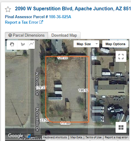 2090 W Superstition Blvd, Apache Junction, AZ en venta - Vista aérea - Imagen 2 de 5