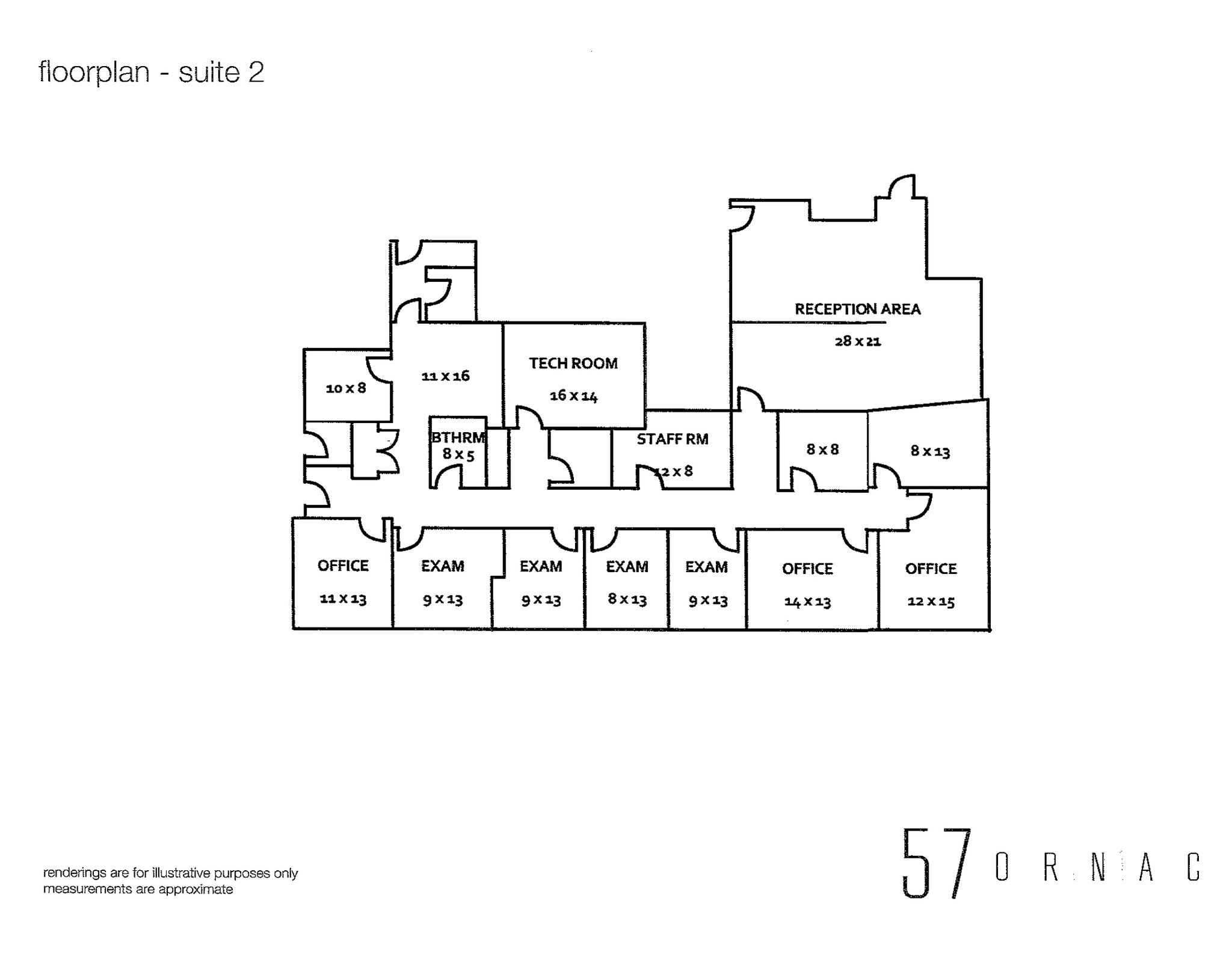 Mediplex Of Concord, Concord, MA en alquiler Plano de la planta- Imagen 1 de 1