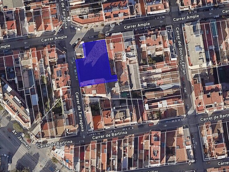 Carrer Ample, 196, Terrassa, Barcelona en venta - Plano de solar - Imagen 1 de 2