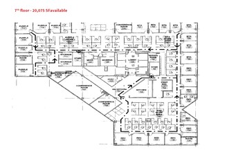 100 S Charles St, Baltimore, MD en alquiler Plano de la planta- Imagen 1 de 1