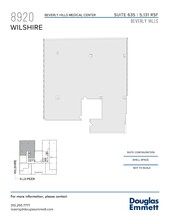 8920 Wilshire Blvd, Beverly Hills, CA en alquiler Plano de la planta- Imagen 1 de 1