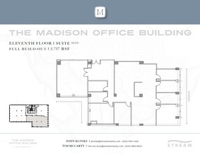 1155 15th St NW, Washington, DC en alquiler Plano de la planta- Imagen 1 de 1