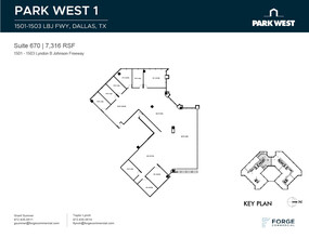 1501-1507 Lyndon B Johnson Fwy, Dallas, TX en alquiler Plano de la planta- Imagen 1 de 1