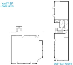 165 W San Ysidro Blvd, San Ysidro, CA en venta Plano de la planta- Imagen 1 de 1