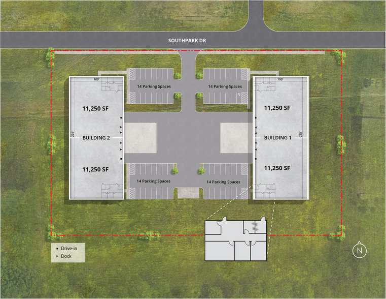 16465 Southpark Dr, Westfield, IN en alquiler - Foto del edificio - Imagen 2 de 2