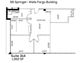 66 W Springer Dr, Highlands Ranch, CO en alquiler Plano de la planta- Imagen 1 de 1