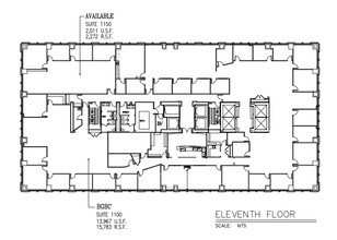 300 N Meridian St, Indianapolis, IN en alquiler Plano de la planta- Imagen 1 de 1