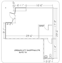 1900-1926 SE McLoughlin Blvd, Oregon City, OR en alquiler Plano de la planta- Imagen 1 de 1