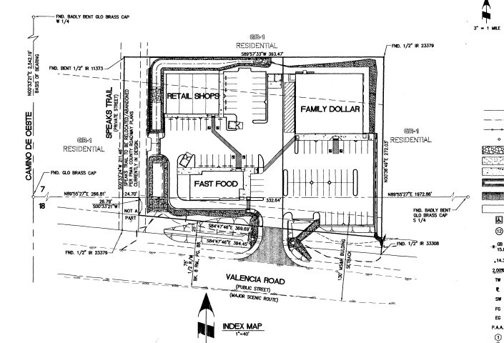 4560 W Valencia Rd, Tucson, AZ en venta - Plano del sitio - Imagen 2 de 5