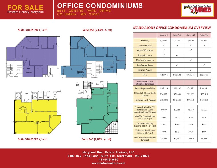 8815 Centre Park Dr, Columbia, MD en venta - Foto del edificio - Imagen 2 de 13