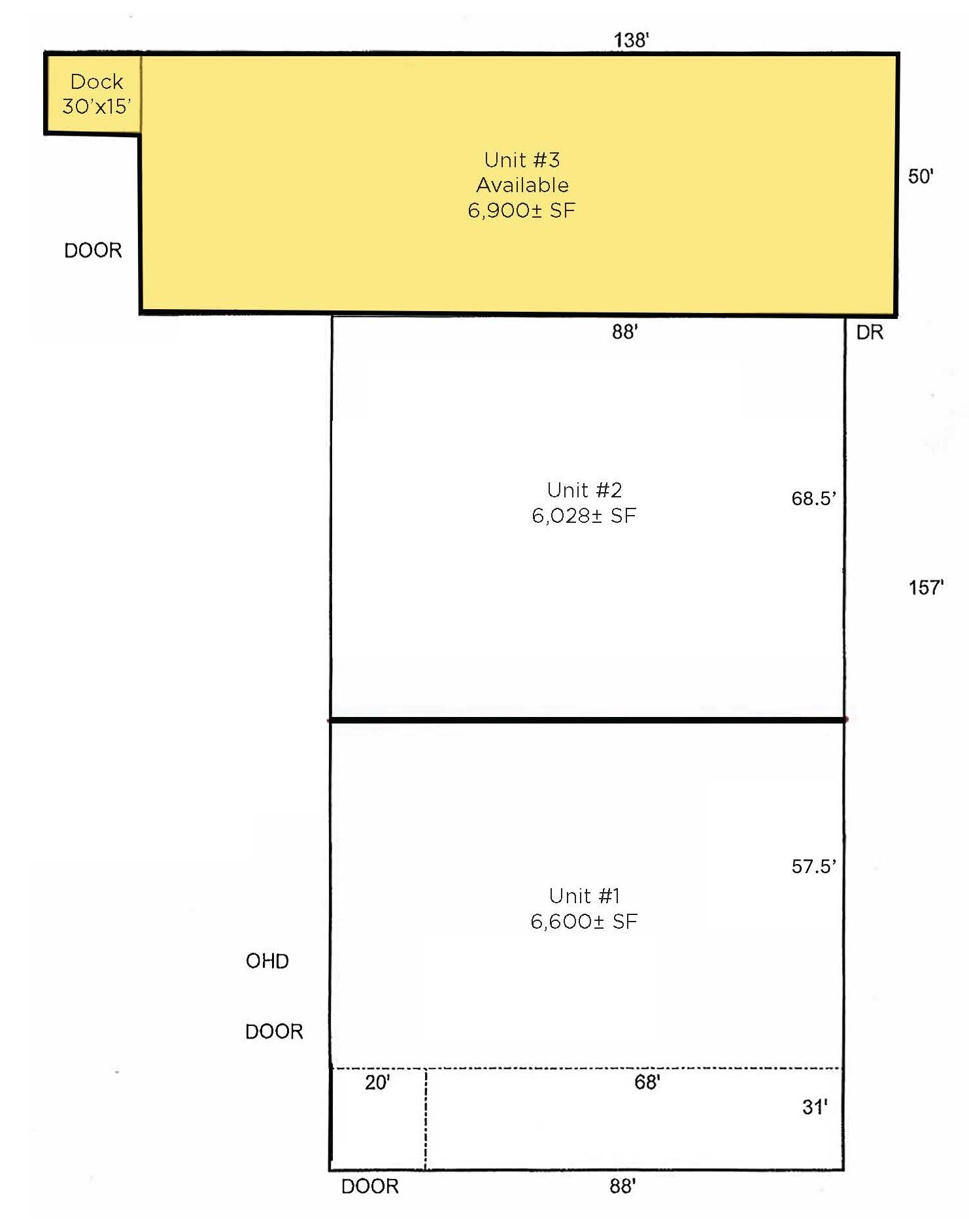 3190 Kettering Blvd, Dayton, OH en alquiler Plano de la planta- Imagen 1 de 1