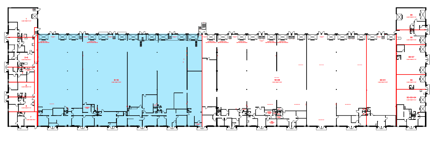 2299 Drew Rd, Mississauga, ON en alquiler Plano de la planta- Imagen 1 de 10