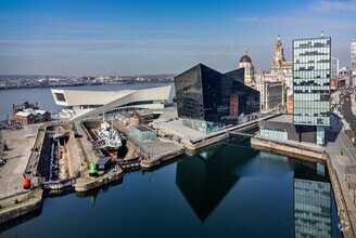 1 Mann Island, Liverpool, MSY - AÉREA vista de mapa - Image1