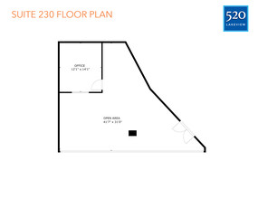 520 N Semoran Blvd, Orlando, FL en alquiler Plano de la planta- Imagen 2 de 6