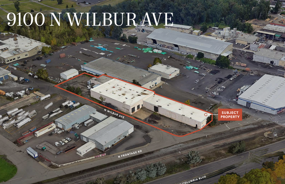 9100 N Wilbur Ave, Portland, OR en venta - Vista aérea - Imagen 1 de 7