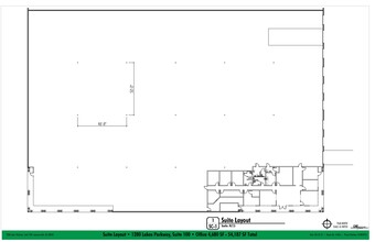 1280 Lakes Pky, Lawrenceville, GA en alquiler Plano de la planta- Imagen 1 de 9