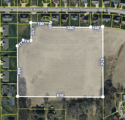 Approx 10 Acres North & Thomas Streets, Dodgeville, WI en venta - Foto principal - Imagen 1 de 11