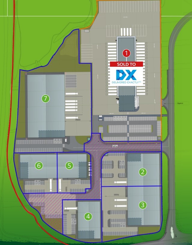 Plot 1 Units 2-3 New Stanton Park, Ilkeston en alquiler Plano de la planta- Imagen 1 de 1