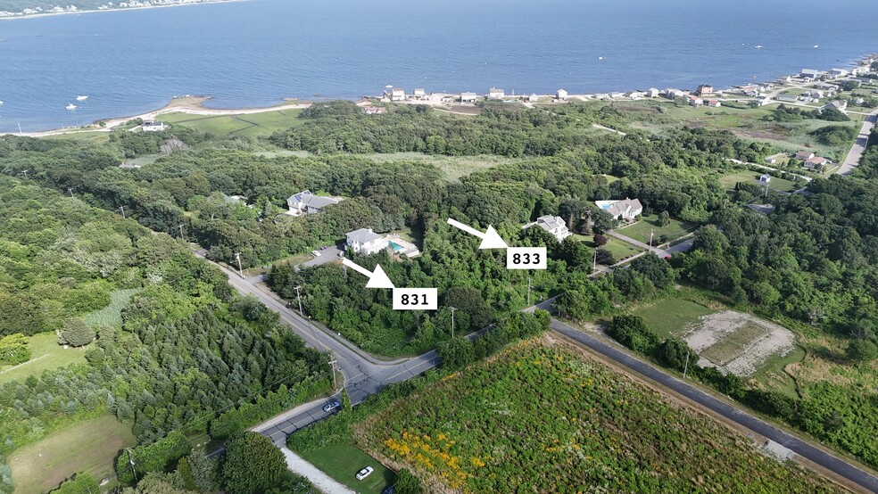 833 Sconticut Neck rd, Fairhaven, MA en venta - Vista aérea - Imagen 2 de 5