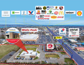 4804 W Clearwater Ave, Kennewick, WA - VISTA AÉREA  vista de mapa