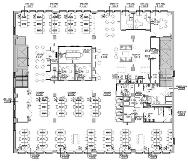 44-50 W 28th St, New York, NY en alquiler Plano de la planta- Imagen 1 de 1