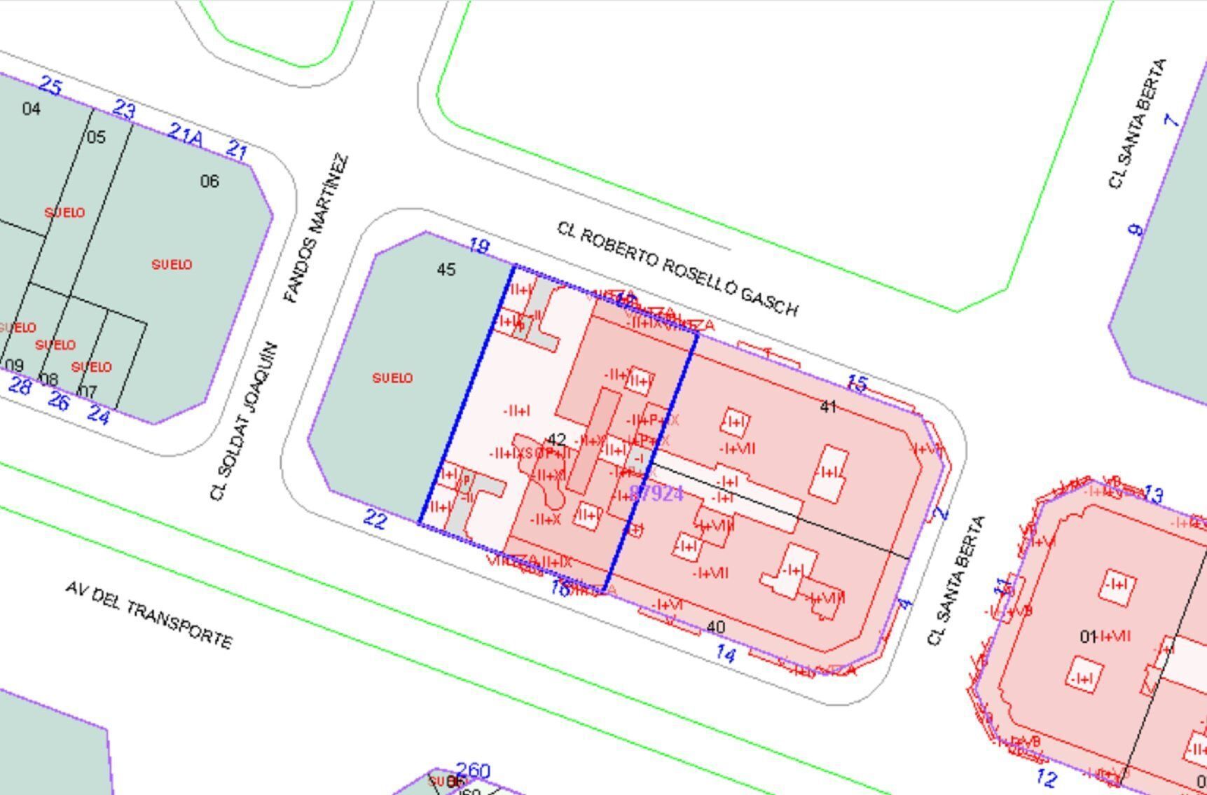 Local en BURRIANA, Castellón en venta Plano del sitio- Imagen 1 de 8