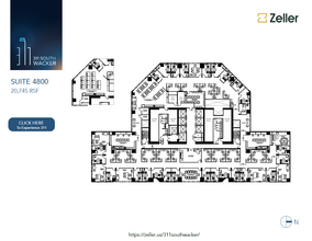 311 S Wacker Dr, Chicago, IL en alquiler Plano de la planta- Imagen 1 de 1