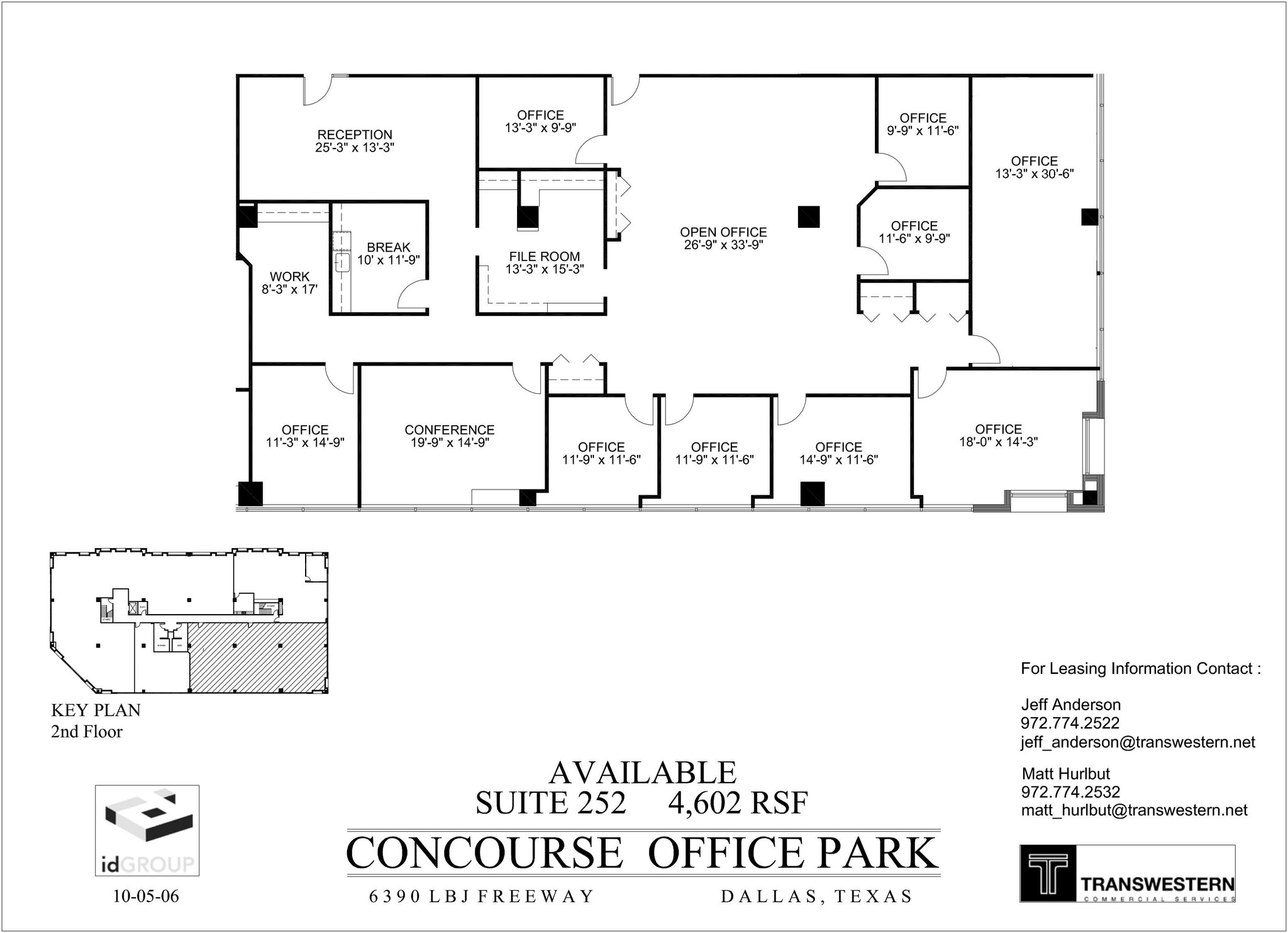 6350 LBJ Fwy, Dallas, TX en alquiler Plano de la planta- Imagen 1 de 2