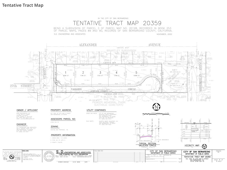 2711 D St, San Bernardino, CA en venta - Plano de solar - Imagen 2 de 6