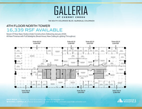 720 S Colorado Blvd, Denver, CO en alquiler Plano de la planta- Imagen 1 de 3