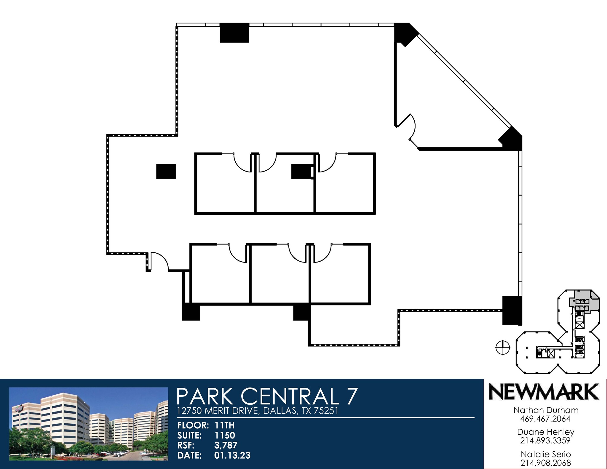 12750 Merit Dr, Dallas, TX en alquiler Plano de la planta- Imagen 1 de 1