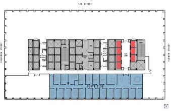 515 S Flower St, Los Angeles, CA en alquiler Plano de la planta- Imagen 1 de 1