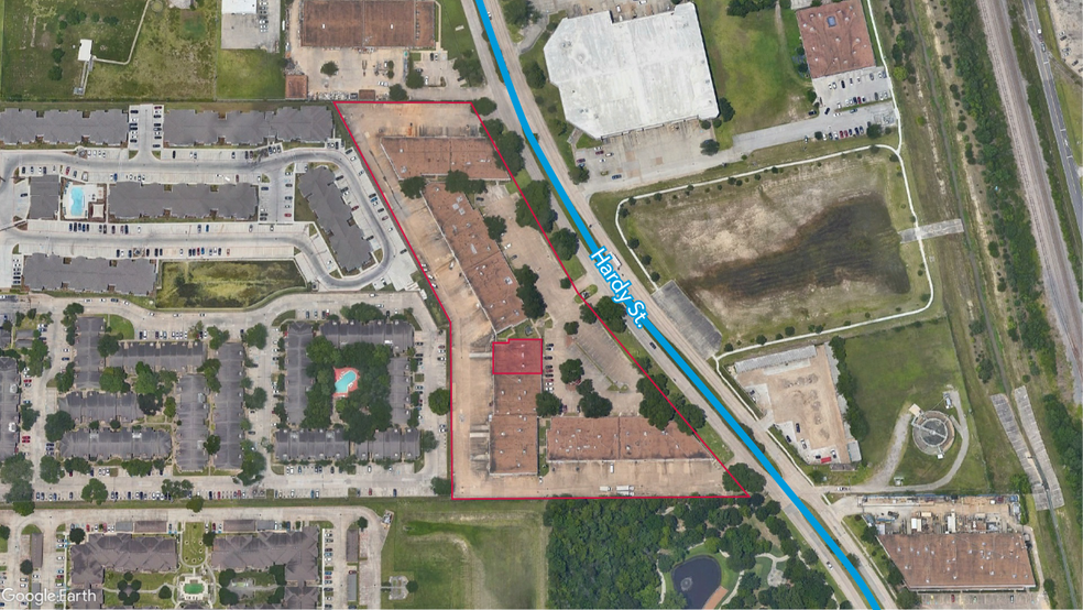 16621-16631 W Hardy Rd, Houston, TX en alquiler - Vista aérea - Imagen 3 de 4