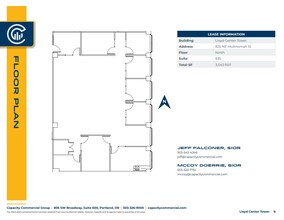 825 NE Multnomah St, Portland, OR en alquiler Plano de la planta- Imagen 1 de 1