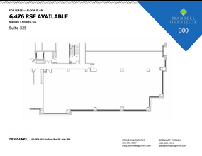 200 Mansell Ct E, Roswell, GA en alquiler Plano de la planta- Imagen 1 de 1