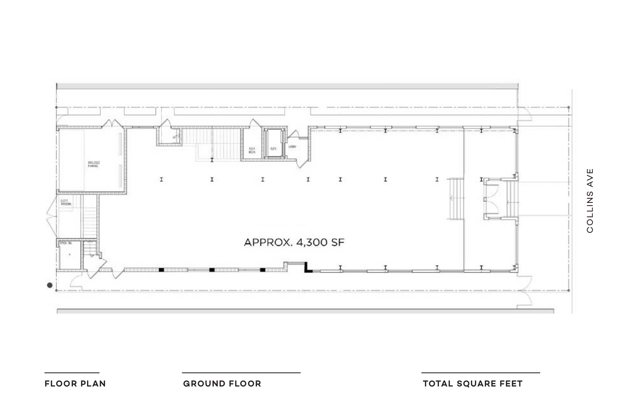 826 Collins Ave, Miami Beach, FL en alquiler Plano de la planta- Imagen 1 de 1