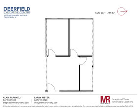 1020 Milwaukee Ave, Deerfield, IL en alquiler Plano de la planta- Imagen 1 de 1