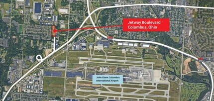 0 Jetway Blvd, Columbus, OH - VISTA AÉREA  vista de mapa