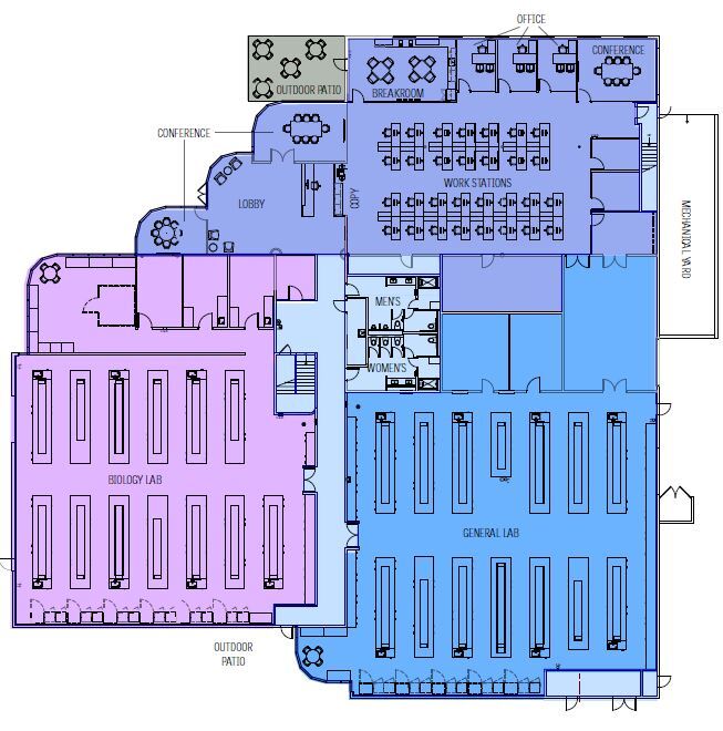 6680 Cobra Way, San Diego, CA en alquiler Plano de la planta- Imagen 1 de 1