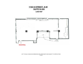 1100 H St NW, Washington, DC en alquiler Plano del sitio- Imagen 1 de 4