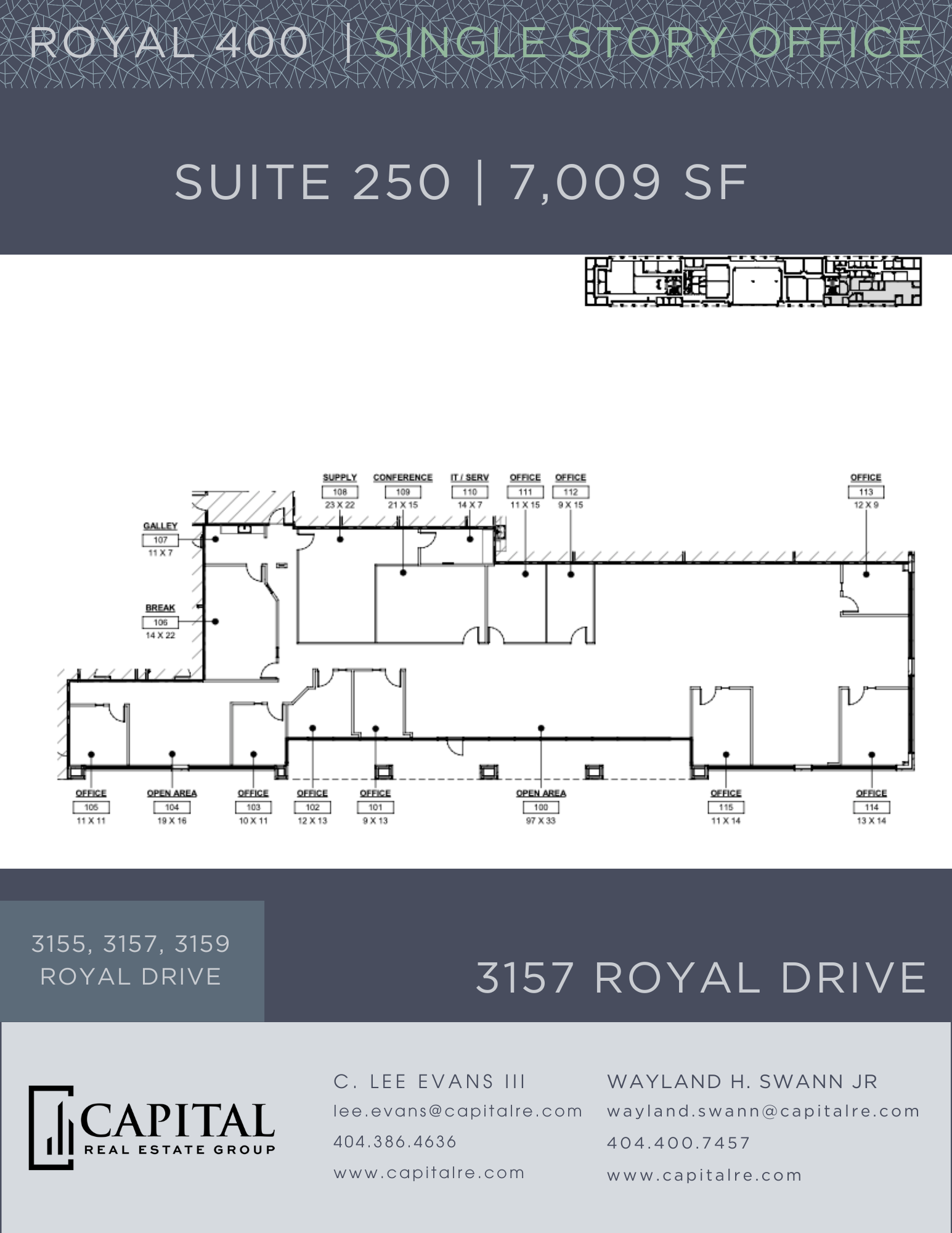 3155 Royal Dr, Alpharetta, GA en alquiler Plano de la planta- Imagen 1 de 1