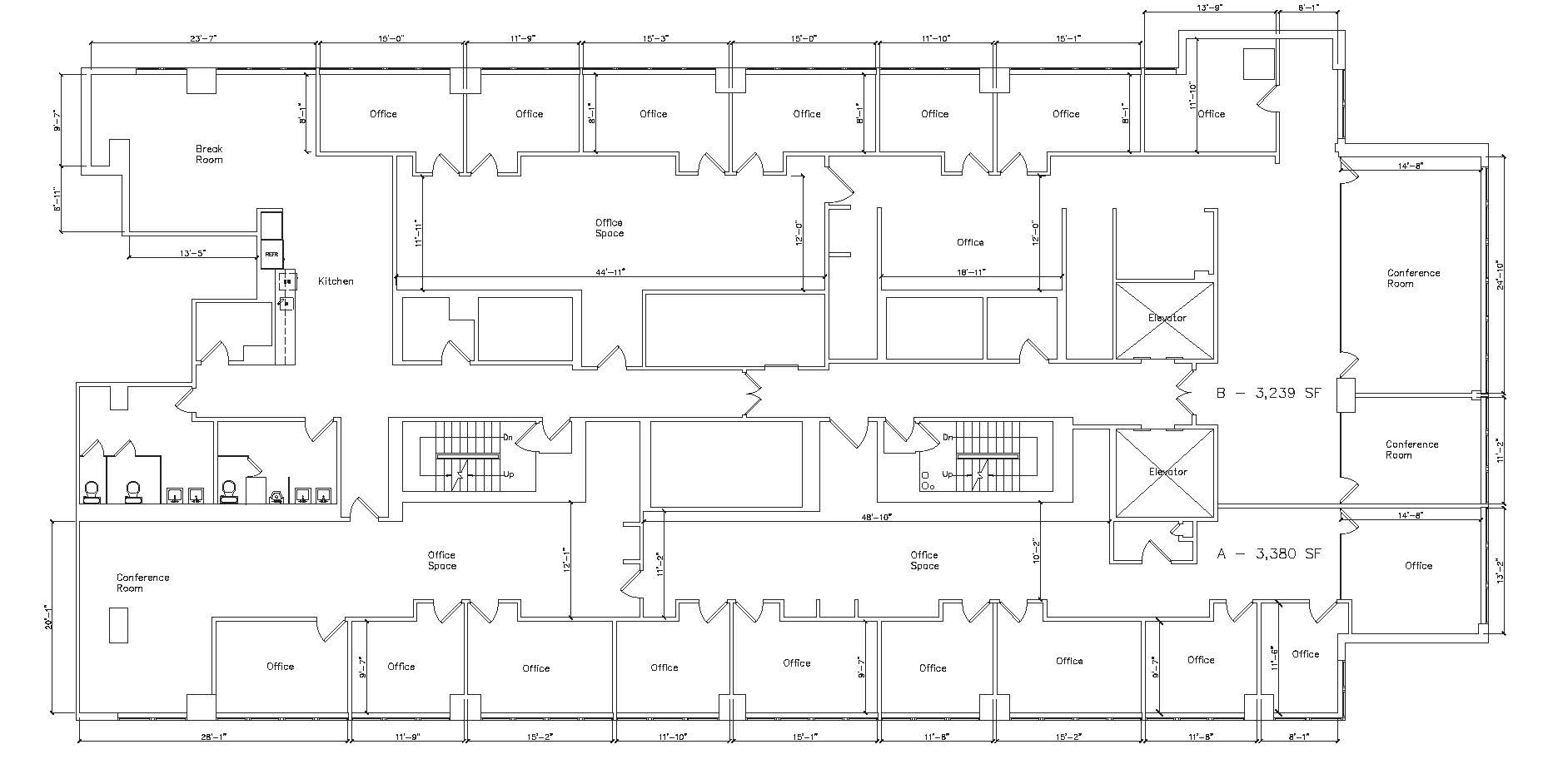 40 E Huron St, Chicago, IL en alquiler Plano de la planta- Imagen 1 de 1