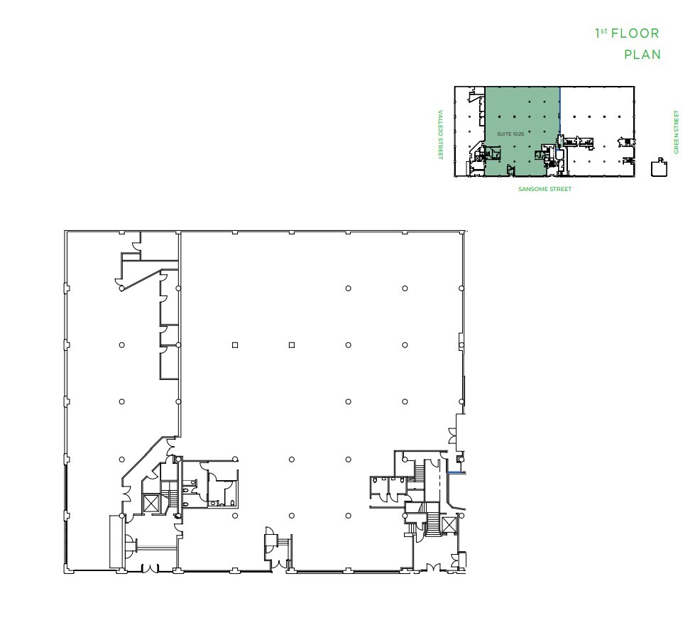 1045 Sansome St, San Francisco, CA en alquiler Plano de la planta- Imagen 1 de 1