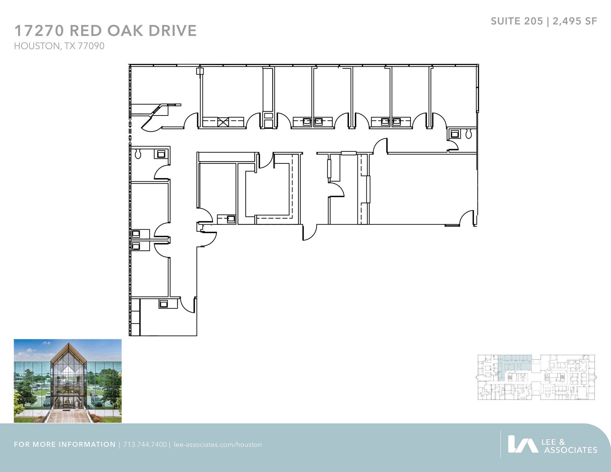 17270 Red Oak Dr, Houston, TX en alquiler Plano de la planta- Imagen 1 de 1