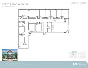 17270 Red Oak Dr, Houston, TX en alquiler Plano de la planta- Imagen 1 de 1