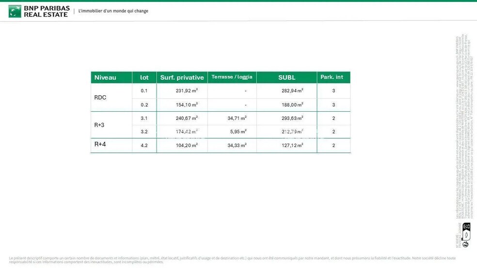 Oficina en Nantes en alquiler - Plano de la planta - Imagen 3 de 3