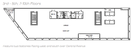 1305 Central Ave, Saint Petersburg, FL en alquiler Plano de planta tipo- Imagen 1 de 1