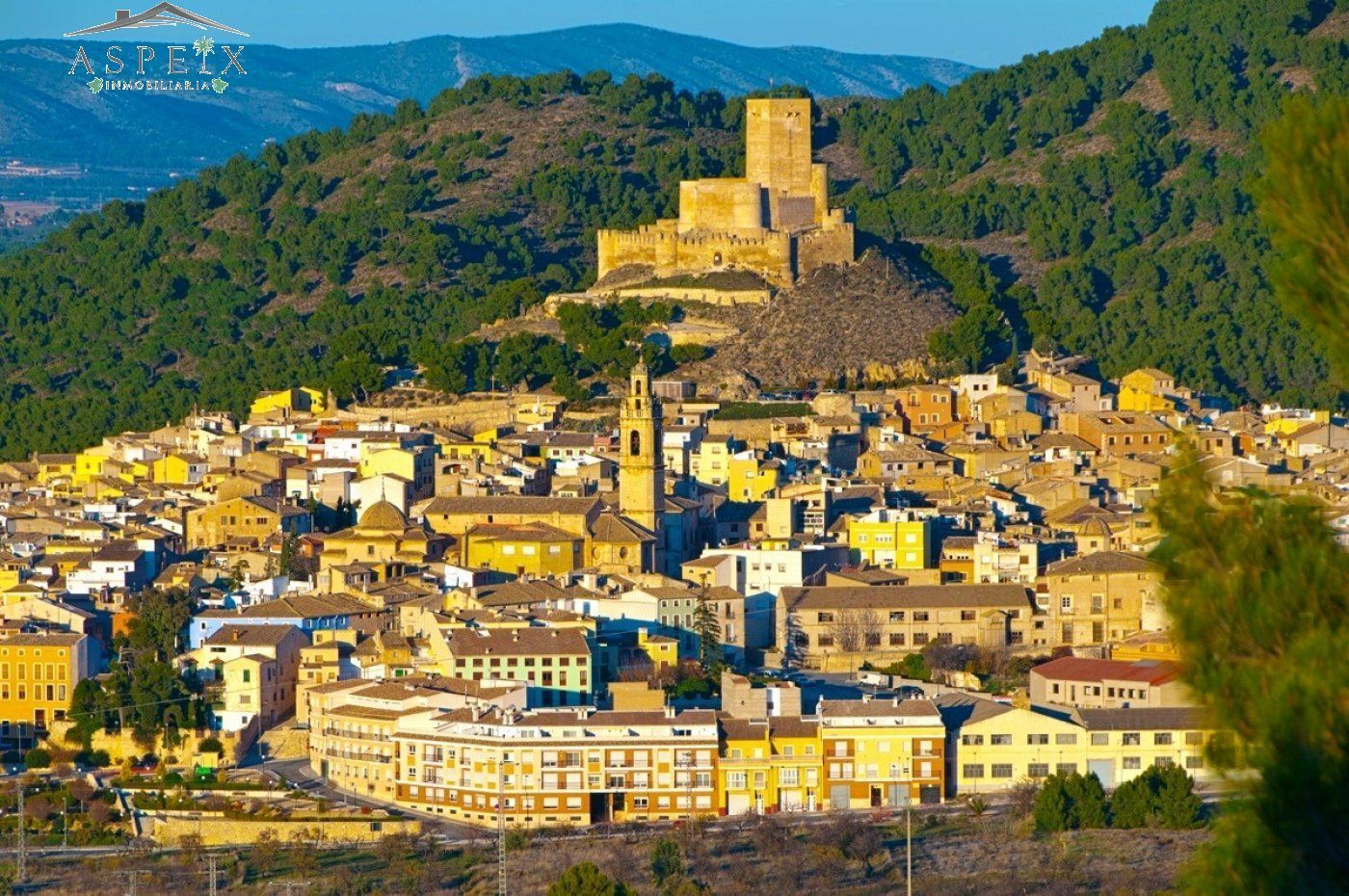 Terreno en Biar, Alicante en venta Vista aérea- Imagen 1 de 8