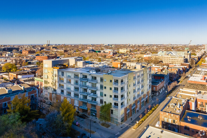 83 Rue Rachel E, Montréal, QC en venta - Vista aérea - Imagen 3 de 7